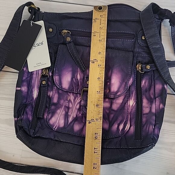 KL928 crossbody bag NWT - Purple tie dye - Picture 7 of 9